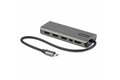 folie 1 von 10, vergrößern, usb-c multiport adapter - usb-c auf hdmi oder mini displayport 4k 60hz, 100w power delivery pass-through, 4-port 10 gbit/s usb hub - usb typ-c mini dock - 30cm kabel (dkt31cmdphpd)