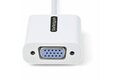 folie 2 von 2, vergrößern, usb-c auf vga adapter - 1080p usb typ c zu vga adapter dongle - usb-c (dp alt modus) zu vga monitor / display videokonverter - thunderbolt 3 kompatibel - 30 cm langes kabel (cdp2vgaec)