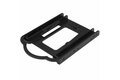 folie 1 von 5, vergrößern, 2,5" hdd / sdd montagebügel für 3,5" laufwerksschächte - 5 stück - werkzeuglose installation - 2,5 zoll ssd hdd adapter bügel - festplatten-montagesatz (bracket125ptp)