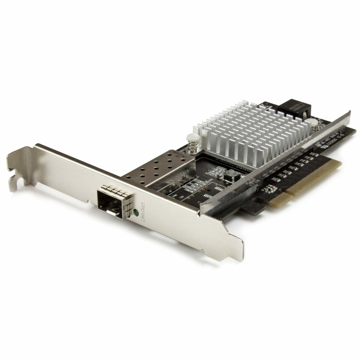 folie 1 von 4, vergrößern, 1 port 10g open sfp+ netzwerkkarte - pcie - intel chip - mm/sm - pci express 10g nic mit open sfp+ - 10g ethernet karte (pex10000sfpi)