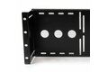 folie 2 von 6, vergrößern, 4 he universal vesa lcd-monitorhalterung für 19 zoll rack oder schrank - taa-konform - halterung aus kaltgepresstem stahl (rklcdbk)