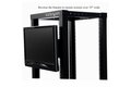 folie 5 von 6, vergrößern, 4 he universal vesa lcd-monitorhalterung für 19 zoll rack oder schrank - taa-konform - halterung aus kaltgepresstem stahl (rklcdbk)