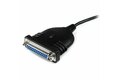 folie 2 von 3, vergrößern, usb auf parallel adapter kabel 1,8m - centronics / db25/ ieee1284 druckerkabel zu usb - stecker / stecker (icusb1284d25)