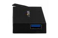 folie 3 von 6, vergrößern, 4 port usb c hub - usb typ-c hub mit 4x usb-a ports (usb 3.0/3.1 gen 1 superspeed 5gbit/s) - usb busbetrieben oder netzteilversorgung(inkl.) - reise usb-c auf usb-a bc 1.2 hub (hb30c4afs)