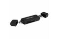 folie 2 von 4, vergrößern, usb c und usb 3.0 sd-kartenleser, usb-speicherkartenleser, sd, microsd, mmc, uhs-i, usb-c & usb-a kartenadapter - arbeitet mit allen betriebssystemen
