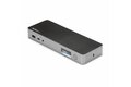 folie 2 von 10, vergrößern, usb-a & usb-c docking station - hybrid universal laptop dockingstation für zwei monitoren 4k60hz hdmi & dp - usb 3.1 hub, gbe - 60w power delivery - windows, mac & chrome (dk30c2dppdue)