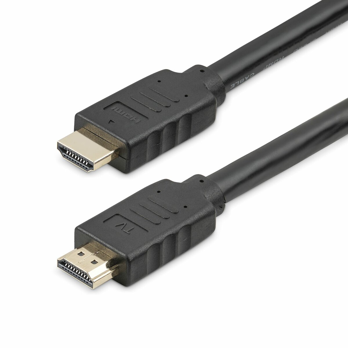 folie 1 von 4, vergrößern, 15m hdmi 2.0 kabel - 4k 60hz aktives hdmi verbindungskabel - cl2 konform/flammhemmend - langes robustes high speed uhd hdmi kabel - arc, hdr, 18gbit/s, stecker zu stecker - schwarz