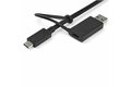 folie 7 von 10, vergrößern, usb-a & usb-c docking station - hybrid universal laptop dockingstation für zwei monitoren 4k60hz hdmi & dp - usb 3.1 hub, gbe - 60w power delivery - windows, mac & chrome (dk30c2dppdue)