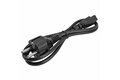 folie 2 von 4, vergrößern, 3 m laptop stromkabel, eu schuko auf c5 stecker, 2.5a 250v, 18awg, laptop ersatz stromkabel/ladekabel, netzkabel für laptop, kleeblatt/mickey mouse stromkabel (753e-3m-power-lead)