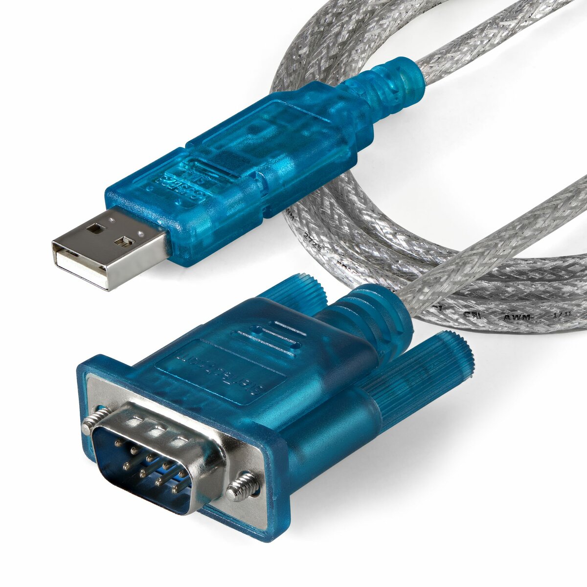 folie 4 von 4, vergrößern, usb 2.0 auf seriell adapter kabel - usb zu rs232 / db9 schnittstellen konverter - stecker / stecker 0,9m (icusb232sm3)