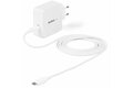 folie 1 von 3, vergrößern, usb-c ladegerät - usb-c laptop ladegerät 60w pd - 2m kabel - universeller kompakter typ-c stromadapter - dell xps/lenovo x1 carbon/hp elitebook/macbook - usb if/ce zertifiziert (wch1ceu)