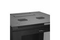 folie 7 von 7, vergrößern, 4-pfosten 12he wand netzwerkschrank, 19" aufklappbares wand server rack für it geräte, abschließbares rack