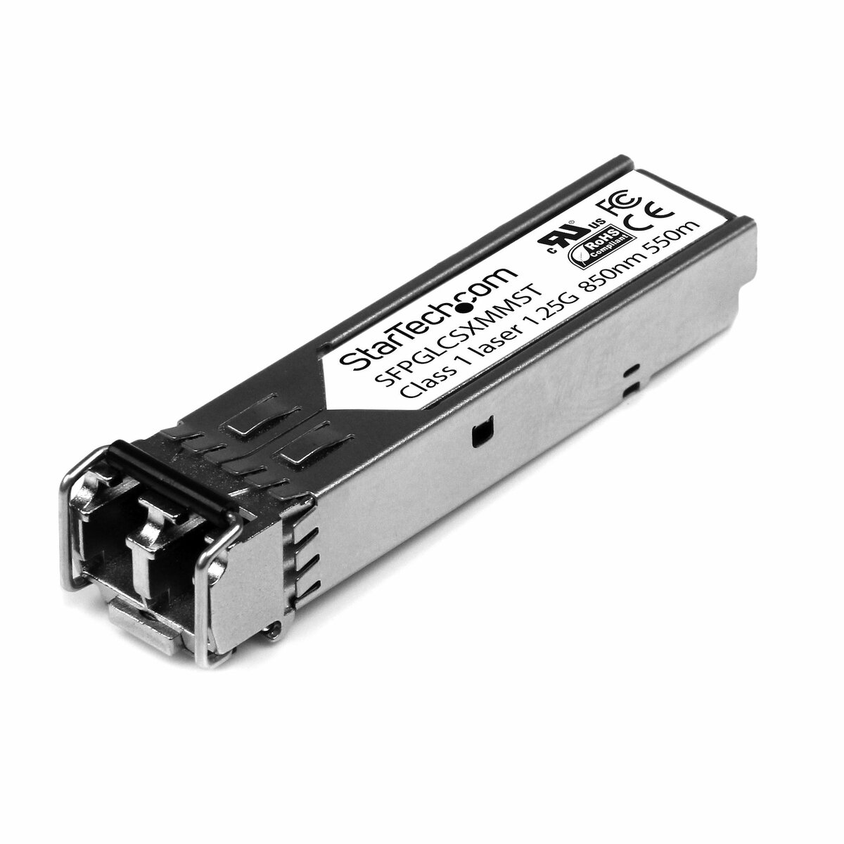 folie 1 von 4, vergrößern, cisco kompatibel gigabit sfp transceiver modul mm lc - mini-gbic bis 550m - glasfaser transceiver 850nm 1000base-sx (sfpglcsxmmst)