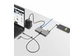 folie 8 von 8, vergrößern, 2-port usb-c hub mit ethernet und rs232 port, pd, 2x usb-a