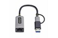 folie 4 von 8, vergrößern, 2.5gbe usb c ethernet adapter mit usb-a adapter, lan-rj45