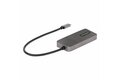 folie 2 von 7, vergrößern, 3-port usb-c auf displayport adapter, mst hub, 4k 60hz