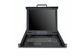 folie 4 von 7, vergrößern, 1he 8 port rackmontage vga kvm konsole für server racks - lcd kvm schublade - 17 zoll (rkcons1708k)