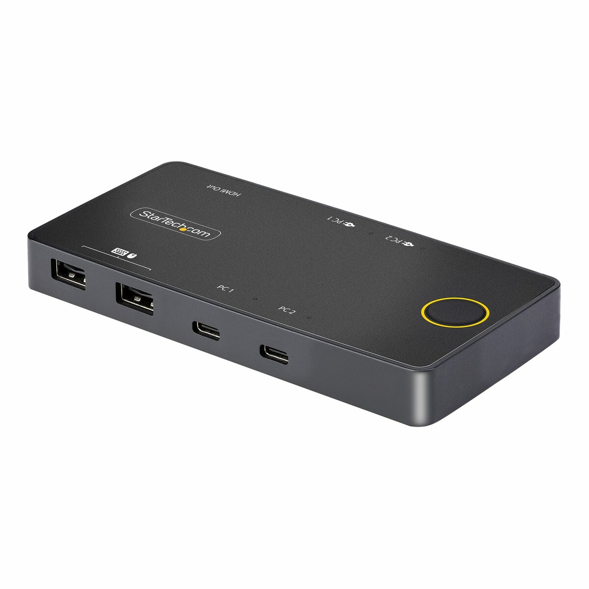USB-C KVM Switch 3-Port with HDMI for Dual Monitor