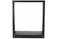 folie 3 von 4, vergrößern, 12 he heavy duty 2 pfosten open frame netzwerk rack - 160 kg tragkraft - 19" freistehendes desktop rack für computer, av, medien, it equipment (2postrack12)