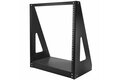 folie 1 von 4, vergrößern, 12 he heavy duty 2 pfosten open frame netzwerk rack - 160 kg tragkraft - 19" freistehendes desktop rack für computer, av, medien, it equipment (2postrack12)