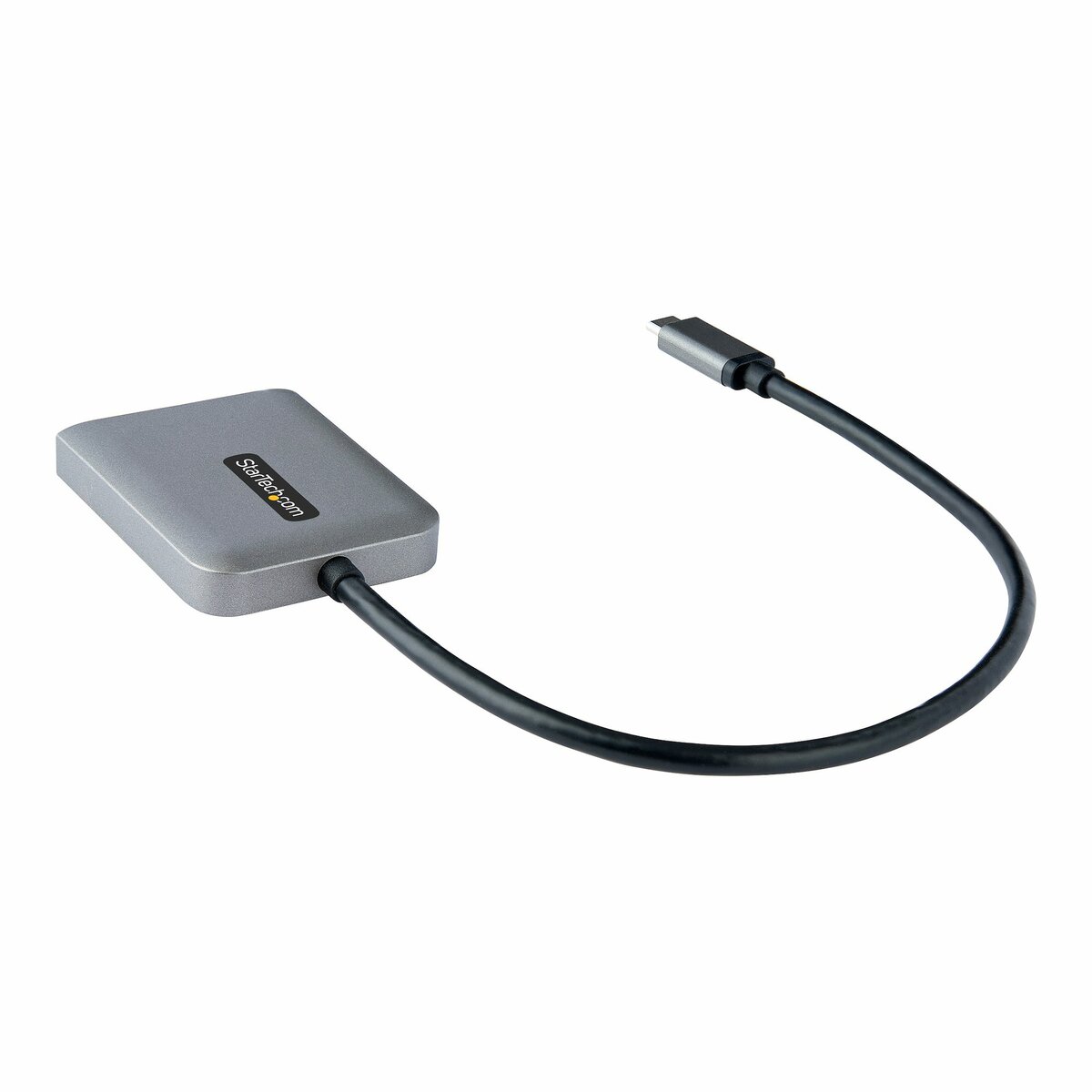 folie 2 von 7, vergrößern, usb-c auf dual hdmi adapter, usb typ-c multi-monitor mst hub, dual 4k 60hz hdmi laptop display extender / splitter, hdr, extra langes integriertes kabel, nur windows (mst14cd122hd)