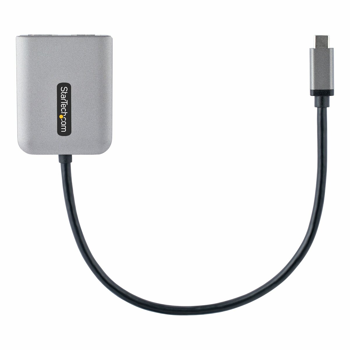 folie 5 von 7, vergrößern, usb-c auf dual hdmi adapter, usb typ-c multi-monitor mst hub, dual 4k 60hz hdmi laptop display extender / splitter, hdr, extra langes integriertes kabel, nur windows (mst14cd122hd)