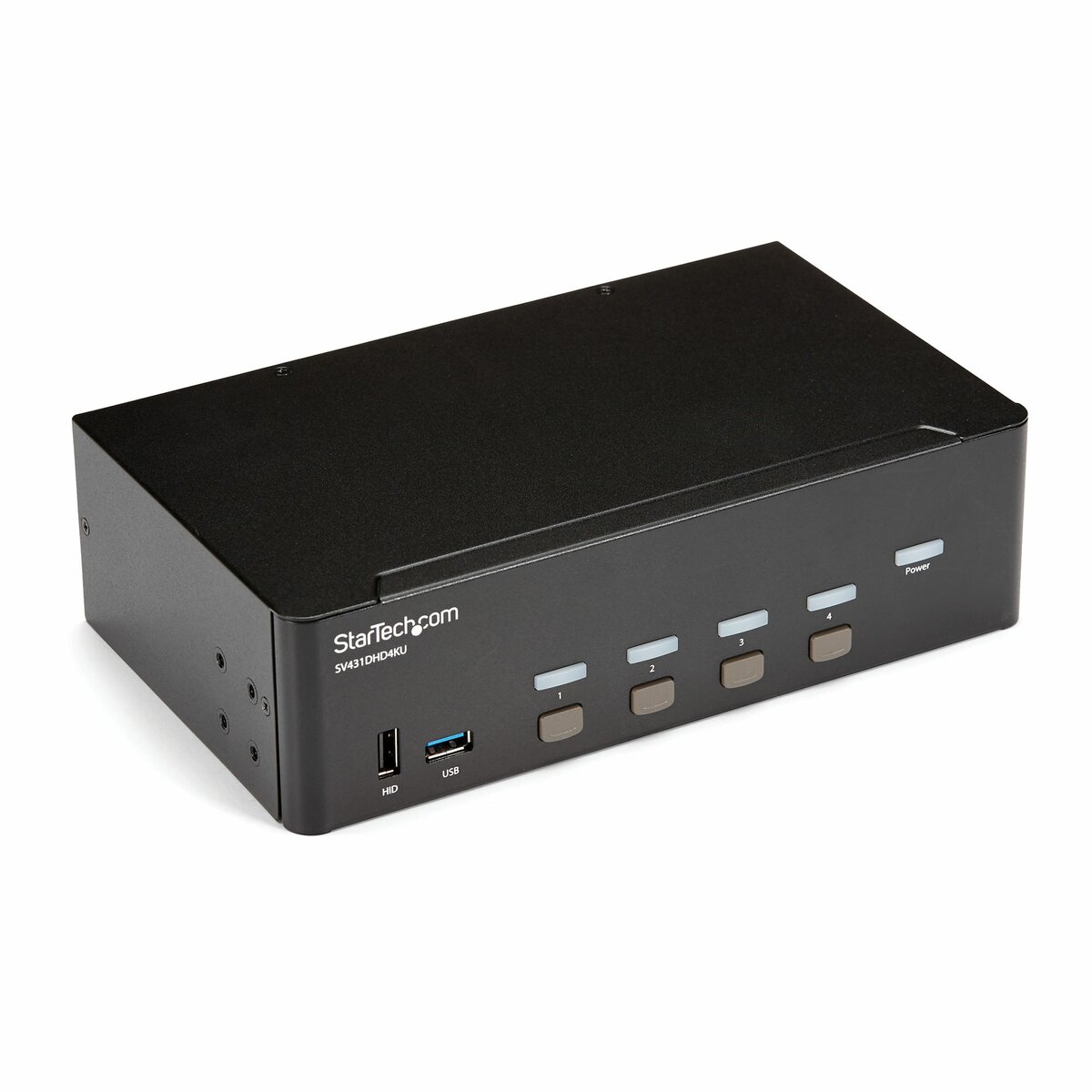 folie 1 von 6, vergrößern, kvm switch hdmi 4 port - 4k 30 hz - kvm extender für hdmi - kvm hdmi umschalter (sv431dhd4ku)