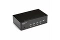 folie 1 von 6, vergrößern, kvm switch hdmi 4 port - 4k 30 hz - kvm extender für hdmi - kvm hdmi umschalter (sv431dhd4ku)