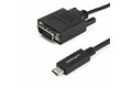 folie 1 von 8, vergrößern, usb-c auf dvi adapterkabel - usb typ-c auf dvi konverter / adapter - 2m - 1920x1200 (cdp2dvimm2mb)