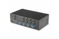 folie 2 von 6, vergrößern, kvm switch hdmi 4 port - 4k 30 hz - kvm extender für hdmi - kvm hdmi umschalter (sv431dhd4ku)