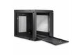 folie 4 von 6, vergrößern, 2-pfosten 9he wand netzwerkschrank, 19" wand server rack für data / it geräte, kleines abschließbares rack
