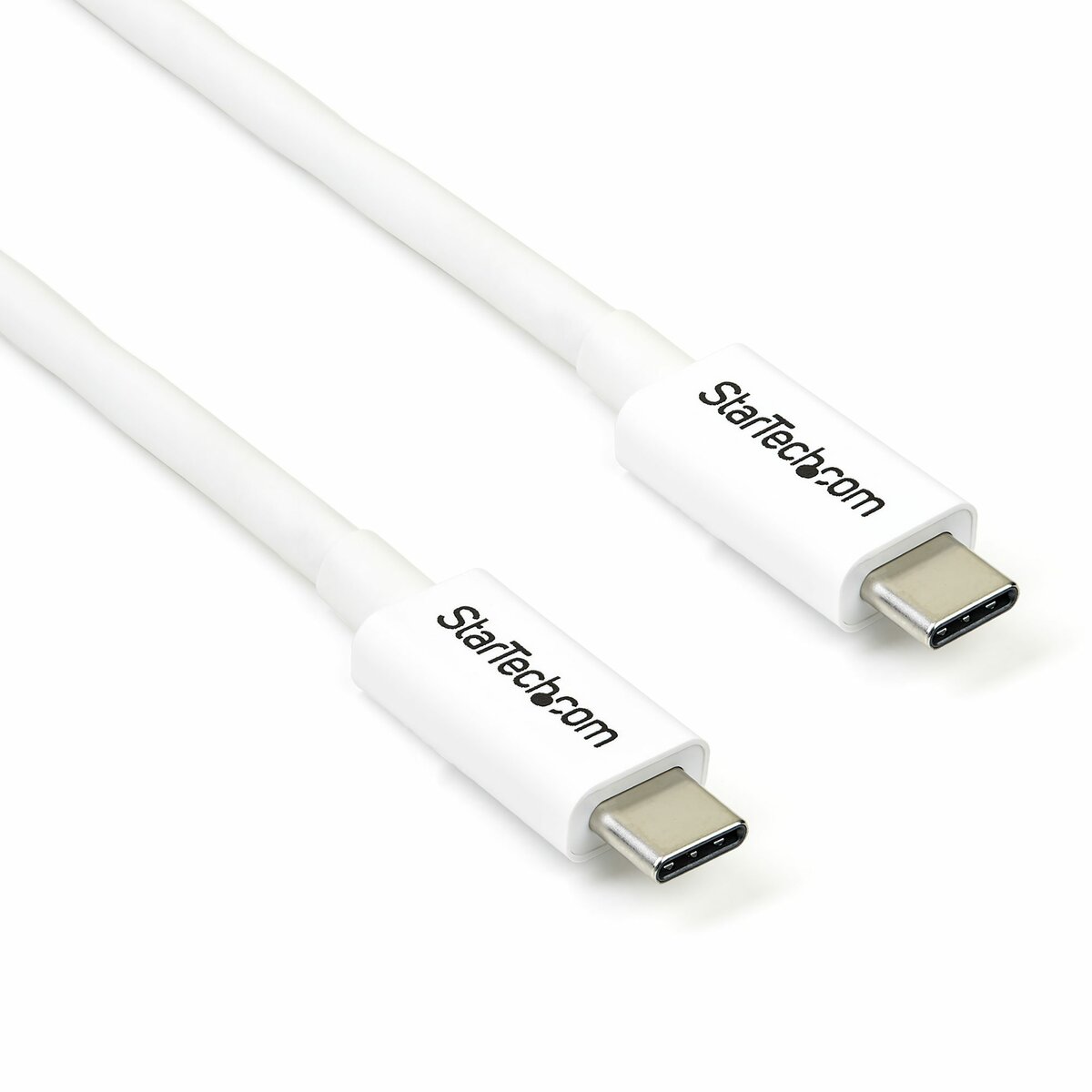 folie 1 von 7, vergrößern, 2m passives thunderbolt 3 kabel, 20gbps, 100w pd, 4k video, thunderbolt kabel, kompatibel mit usb4/dp alt mode, thunderbolt 4, usb 3.2/typ-c (tblt3mm2mw)