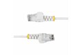 folie 3 von 5, vergrößern, 3m weißes dünnes cat6-ethernet-kabel, snagless, lszh