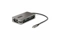 folie 1 von 10, vergrößern, usb-c multiport adapter - 4k 60hz usb c hdmi/displayport adapter - 3 port usb c hub - 100w pd - gbe - usb c dockingstation/laptop dock - usb c auf hdmi - 30 cm integ. kabel (dkt31cdhpd3)