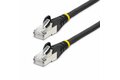 folie 1 von 5, vergrößern, 1,5m cat6a kabel - lszh-raucharm, halogenfrei - 10gigabit rj45 lan kabel - sftp patchkabel - schwarz - cat6a verlegekabel - geschirmtes netzwerkkabel/ethernet kabel (nlbk-150-cat6a-patch)