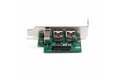 folie 4 von 5, vergrößern, 3 port 2b 1a 1394 mini pci express firewire-kartenadapter (mpex1394b3)