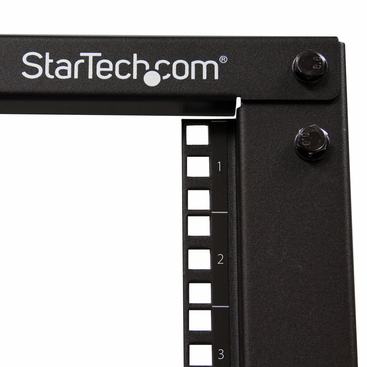 folie 2 von 6, vergrößern, 4-pfosten 18 he mobiles open frame serverrack, 19 zoll netzwerk rack mit rädern, rack für computer/av/daten/it geräte - rollen, nivellierfüße oder bodenmontage (4postrack18u)