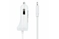 folie 5 von 8, vergrößern, zigarettenanzünder usb ladegerät mit lightning spiralkabel, 1m spiralkabel, 12w, 2 port usb auto ladegerät adapter für handy und tablet, dual kfz usb schnellladegerät (usblt2pcarw2)