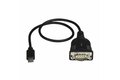 folie 2 von 2, vergrößern, usb-c auf seriell adapter mit com retention - usb c zu rs232 kabel - usb c zu db9 kabel - windows / macos / linux kompatibel (icusb232proc)