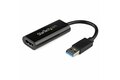 folie 1 von 5, vergrößern, usb 3.0 auf hdmi adapter - 1080p (1920x1200) - dünner/kompakter usb typ-a auf hdmi video adapter konverter für monitor - externe video- & grafikkarte - schwarz - nur windows