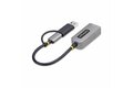 folie 3 von 8, vergrößern, usb-c ethernet adapter mit usb-a dongle, usb gigabit adapter