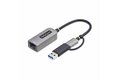 folie 2 von 8, vergrößern, usb-c ethernet adapter mit usb-a dongle, usb gigabit adapter