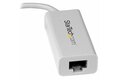 folie 2 von 3, vergrößern, usb-c auf gigabit ethernet adapter - weiß - thunderbolt 3 kompatibel - windows & mac - rj45 lan netzwerkkonverter (us1gc30w)