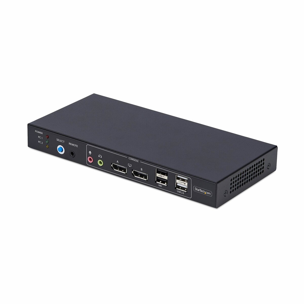 folie 1 von 6, vergrößern, 2-port dual-monitor kvm switch mit videomatrix, dp 4k 60hz