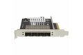 folie 4 von 4, vergrößern, quad port 10g sfp+ netzwerkkarte - intel xl710 open sfp+ converged adapter - pcie 10 gigabit ethernet server nic - 10gbe lwl lan karte - dell poweredge hpe proliant (pex10gsfp4i)