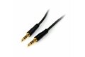 folie 1 von 2, vergrößern, 1,8 m schlankes 3,5mm stereo audio kabel - m/m - 3,5 mm audiokabel (stecker auf stecker) für ihr smartphone, tablet oder ihren mp3-player (mu6mms)