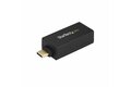 folie 1 von 3, vergrößern, usb-c auf gigabit netzwerk adapter - usb 3.0/usb 3.1 typ-c 1gbit/s nic/netzwerkadapter - usb-c/tb3 auf 1gbe rj45/lan - windows, macos, chromebook kompatibel - schwarz (us1gc30db)