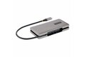 folie 2 von 8, vergrößern, 4-port usb-c hub - 1x usb-a & 3x usb-c ports - usb 3.1/3.2 gen 2 10gbit/s - busbetrieben - 10gbps usb typ-c hub zu usb-a - 25cm kabel - tragbarer usb-c auf usb-a adapter/hub (hb31cm1a3cb)