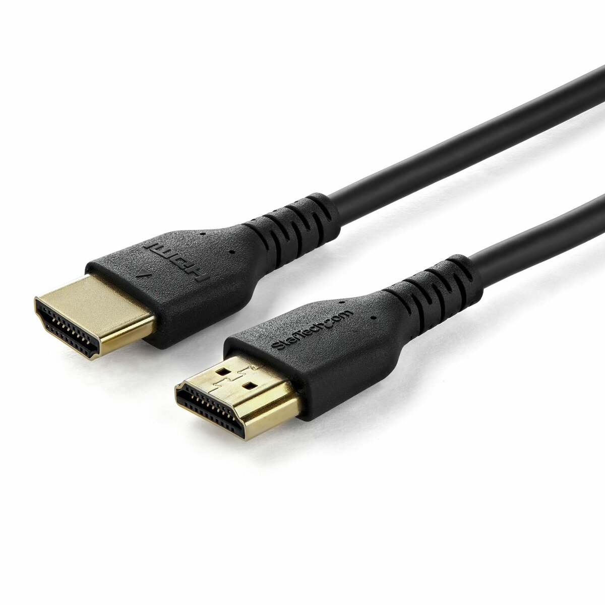 folie 1 von 5, vergrößern, 1m premium zertifiziertes hdmi 2.0 kabel mit ethernet - high speed uhd 4k 60hz hdr - robustes m/m hdmi verbindungsabel mit aramidfaser - tpe - für uhd monitoren/tvs/displays (rhdmm1mp)