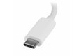 folie 3 von 3, vergrößern, 3 port usb 3.0 hub plus gigabit ethernet - usb-c - 5gbit/s - weiß - usb hub with gbe - usb c hub - usb typ-c hub - usb 3 hub (hb30c3a1gea)